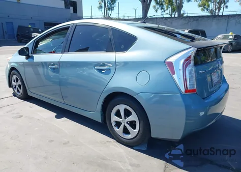 2012 Toyota Prius Three из США, поврежденный, VIN JTDKN3DU2C5383049